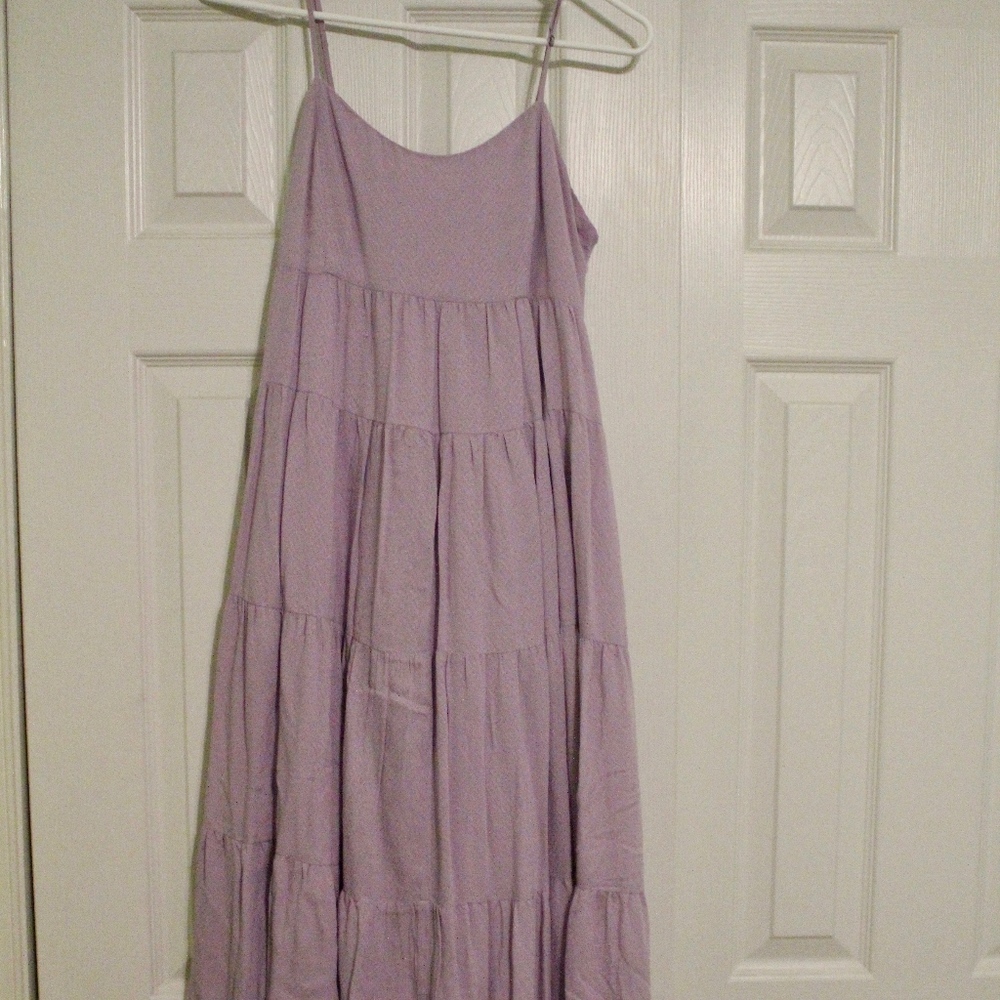 Light Purple Midi Dress